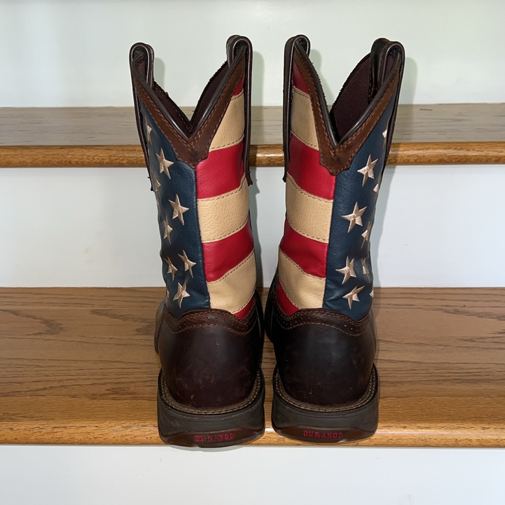 Durango Rebel American Flag Boots - Picture 4 of 7